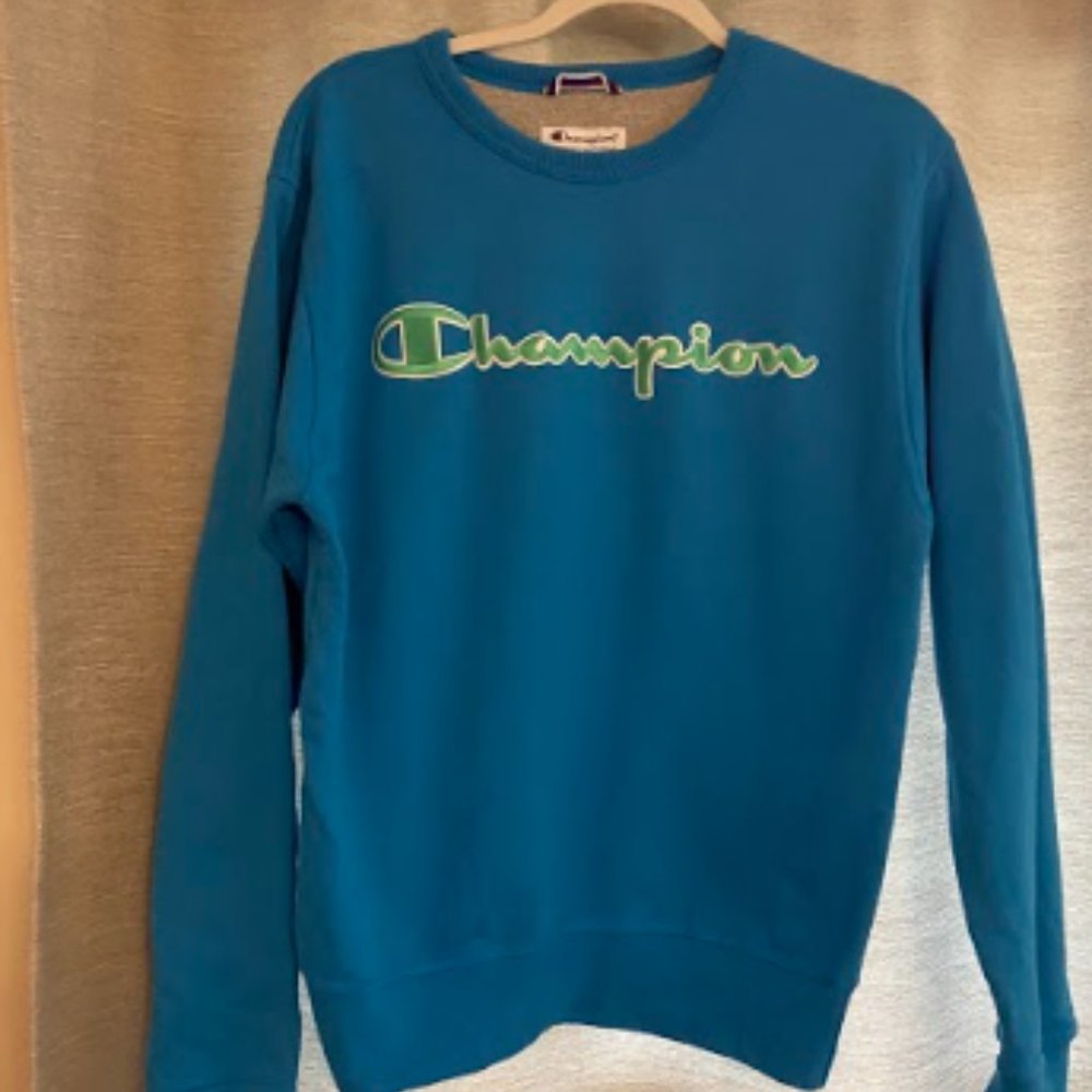 Blue Champion sweatshirt
